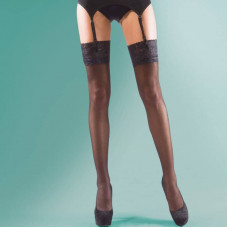 Shine Lace Top Stockings