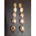 Silver Skull Studs