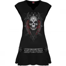High Priestess Stud Waist Mini Dress